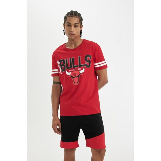 Defacto Man Fit Standart Fit Crew Neck T-Shirt